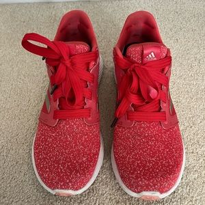 Red Adidas Edge Lux Sneakers